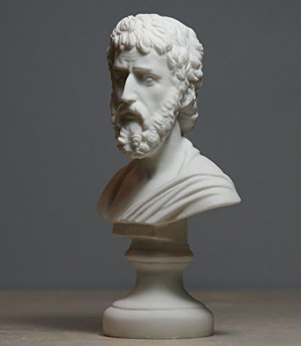 Greek Art Shop Alabaster Statue of Sophocles
