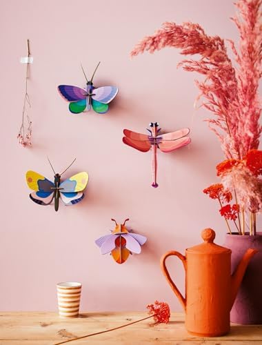 Studio ROOF Wall Art Butterfly Yellow