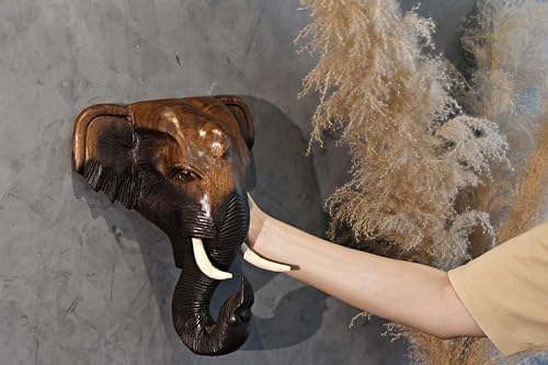 AeraVida Thai Elephant Head Wall Sculpture