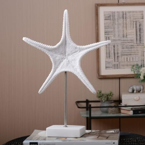 HAUCOZE 165 Inch Starfish Sculpture Home Decor Figurine