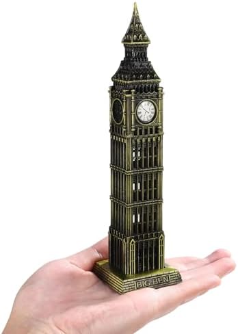 Gatuida Big Statue Metal Building Model London Table Decor
