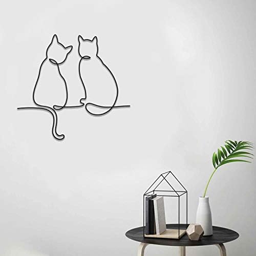 Matani Metal Dog Wall Art - Minimalist Design