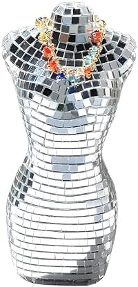 19x49 Inch Half Mannequin Disco Ball Decor