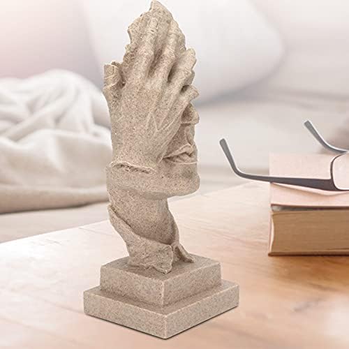 Abstract Thinker Sculpture Resin Statue for Home Office Decor