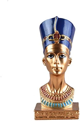 Egyptian Queen Nefertiti Resin Statue Home Decor Sculpture