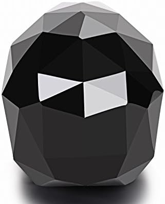 Skullis 39 Inch Black Obsidian Carved Crystal Skull Sculpture