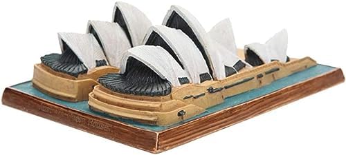 Sydney Opera House Resin Sculpture White Sail Shape Collectible Decor