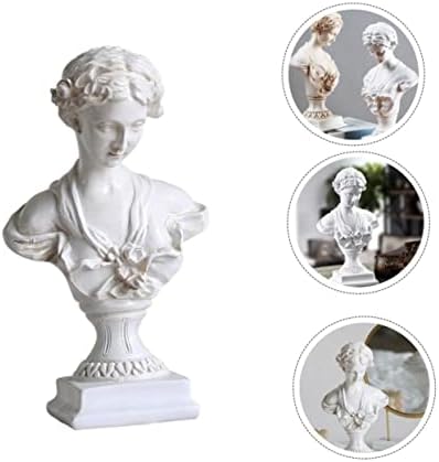 Elegant Bust Statue Desktop Home Office Decor