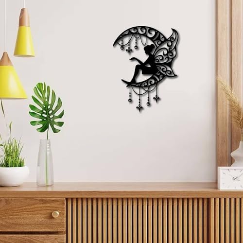CREATCABIN Fairy Moon Wall Decoration
