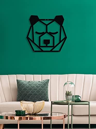 RUBIGA Bear Metal Wall Decor Sculpture
