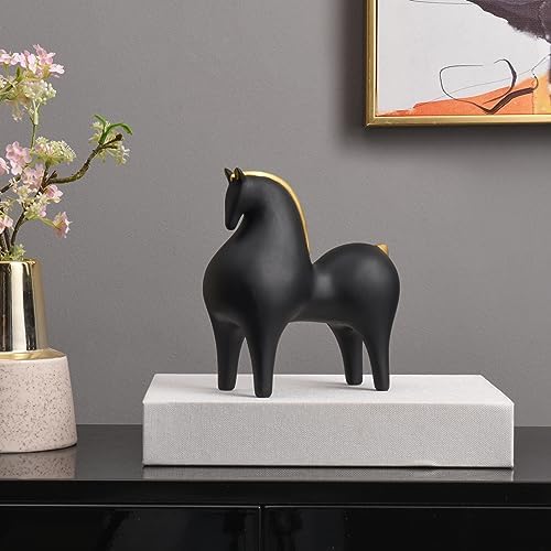 Pointnio Abstract Horse Sculpture - Modern Art Decor