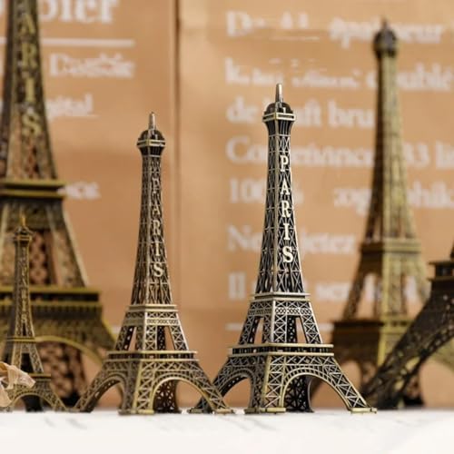 Gierer Eiffel Tower Metal Statue Paris Home Decor