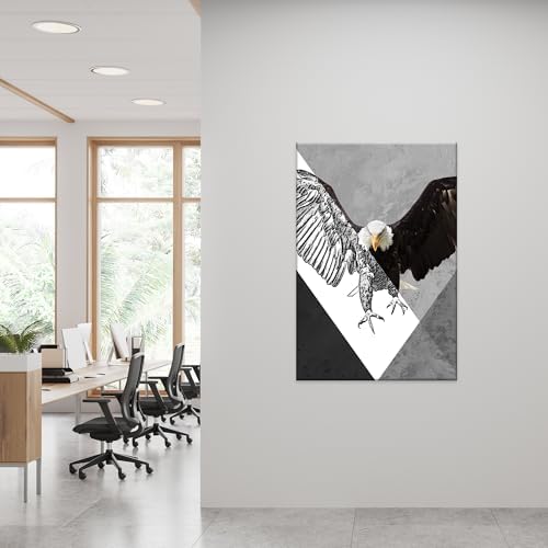 EGD American Eagle Wall Art for Living Room Decor