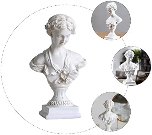 Elegant Bust Statue Desktop Home Office Decor