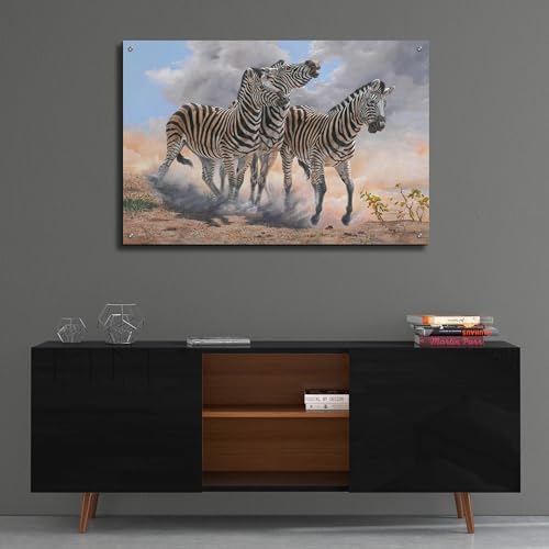 Epic Art Fight Club Acrylic Wall Art 36x24