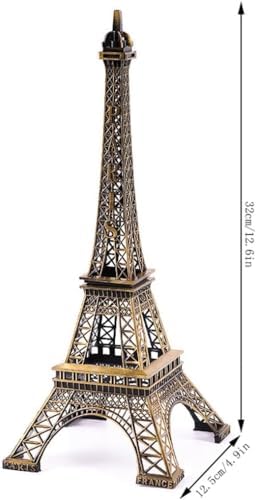 Gierer Eiffel Tower Metal Statue Paris Home Decor