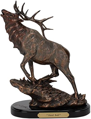 Marc Pierce Signature Collection Herd Bull Elk Sculpture