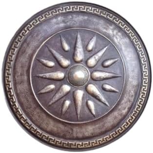 SPRIZE Metal Greek Shield Wall Decor
