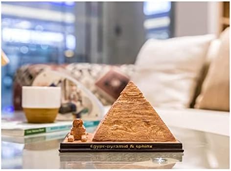 LQX Egyptian Pyramid Resin Statue