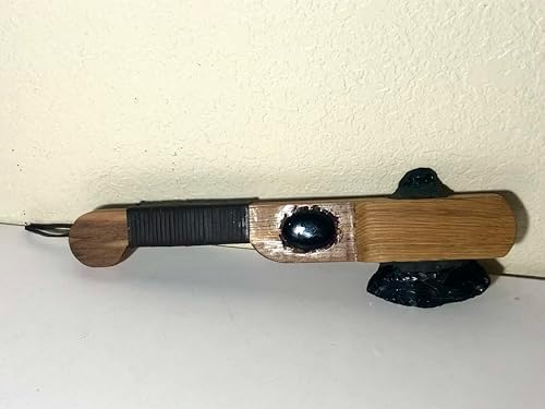 Decorative Wooden Macuahuitl Wall Art Aztec Style