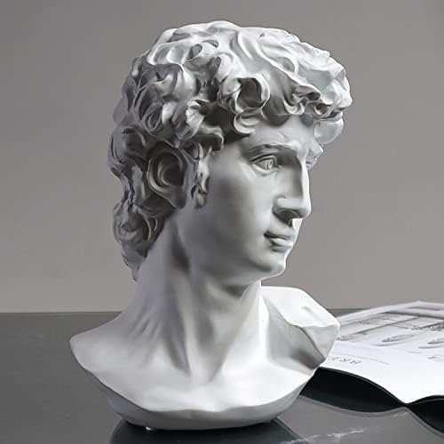 David Statue Greek Bust 59 Inch Home Decor