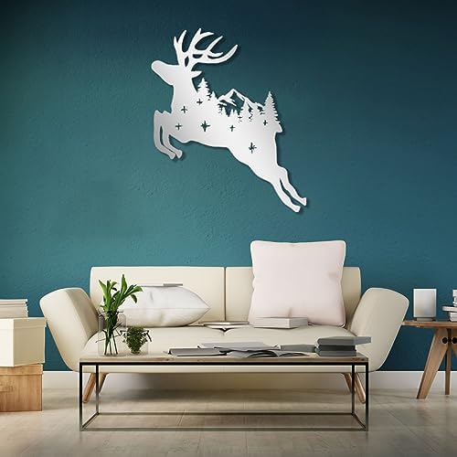 Fayholy Deer Metal Wall Decor 157x268 Inch