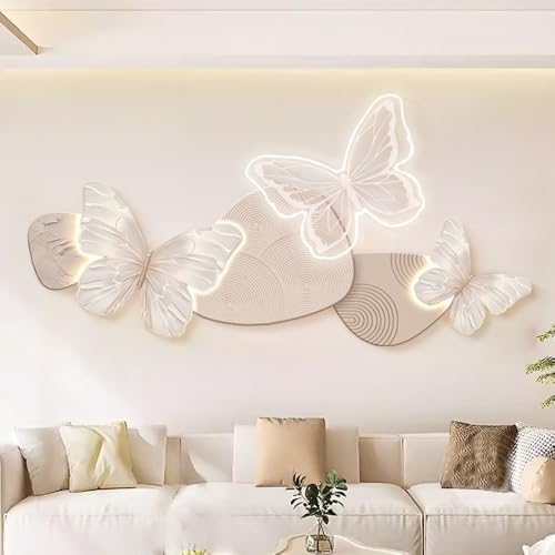 Butterfly Wall Hanging Decor with LED Light
