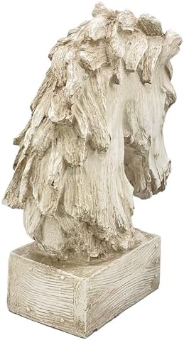 Galt International 18 Inch Horsehead Resin Statue