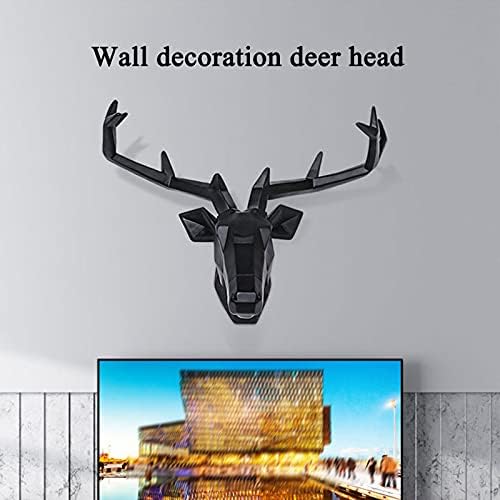 Daoyuan Wall Mount Geometry Deer Head Modern Decor