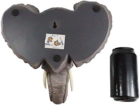 Ebros Safari African Bush Elephant Wall Sculpture 9 Tall