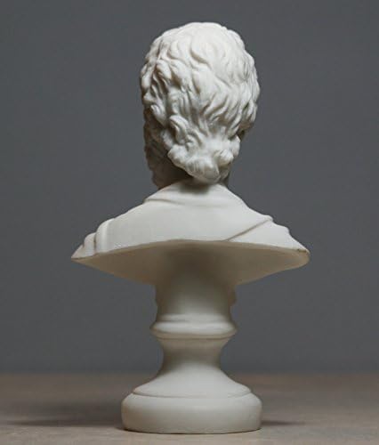Greek Art Shop Alabaster Statue of Sophocles