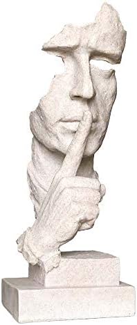 Head Bust Thinker Statue 135 Inch Tall