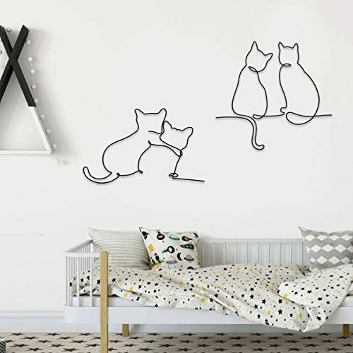 Matani Metal Dog Wall Art - Minimalist Design