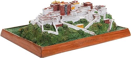 NUNETH Potala Palace Resin Sculpture Statue White