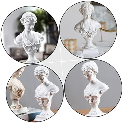 Elegant Bust Statue Desktop Home Office Decor