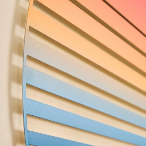 NEODECO Sunset on Sea Metal Wall Sculpture