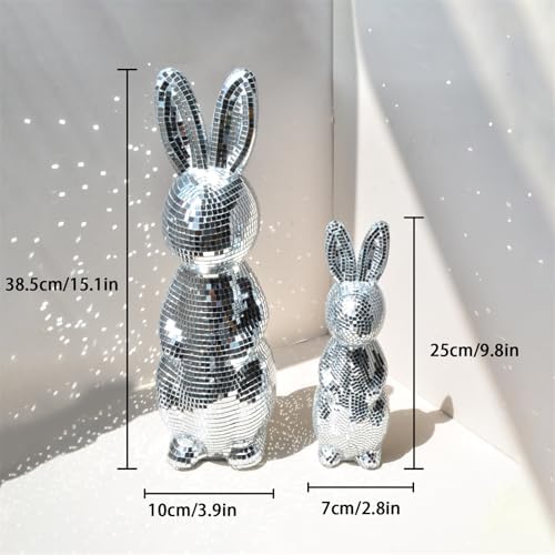 Mirror Disco Ball Chicken Shape Decor