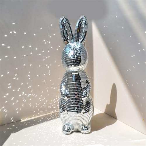 Mirror Disco Ball Chicken Shape Decor