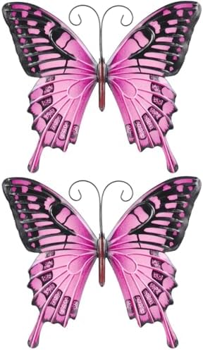 Amosfun Metal Butterfly Wall Decor 85x98 Inch