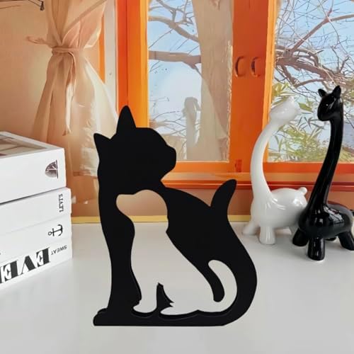 Minimalist Metal Dog Sculpture for Wall Decoration