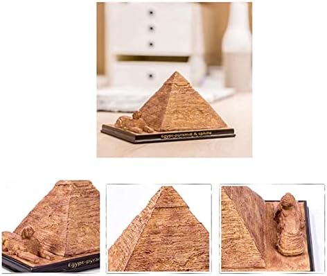 LQX Egyptian Pyramid Resin Statue