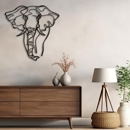 SIGNLEADER 18 Black Metal Wall Art Sculpture