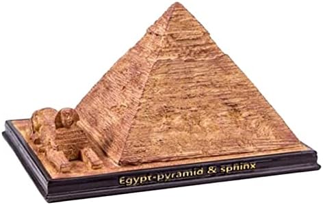 LQX Egyptian Pyramid Resin Statue