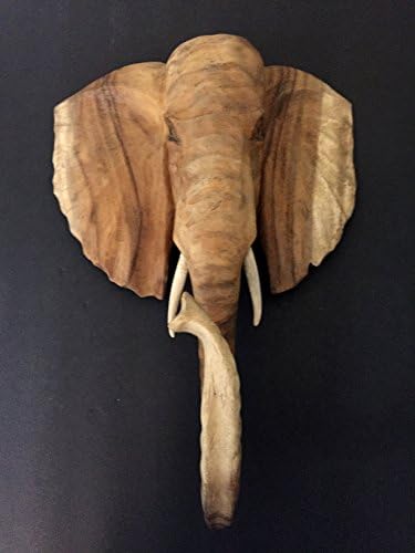 OMA Elephant Head Wall Sculpture Mask Decor X Large