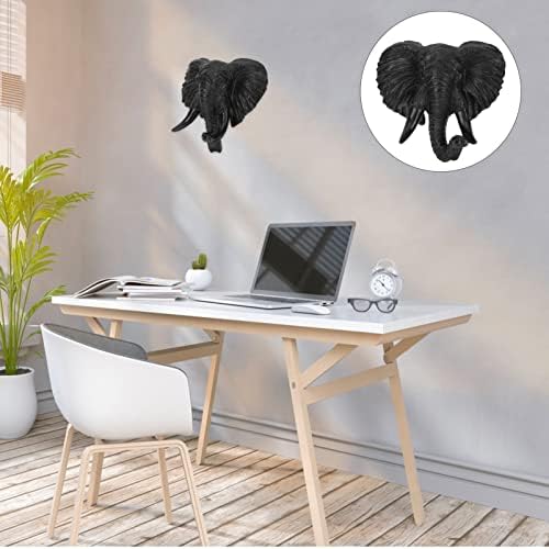 FOMIYES Wall Decor Elephant Head Sculpture