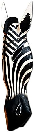 G6 Collection Tribal Zebra Wall Sculpture