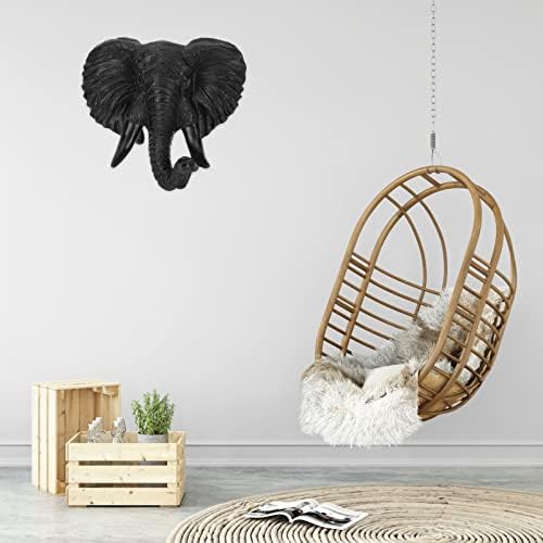 FOMIYES Wall Decor Elephant Head Sculpture