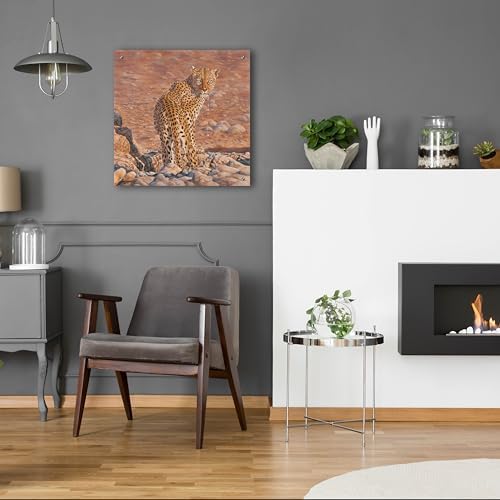 Epic Art Disturbed Acrylic Glass Wall Art 24x24