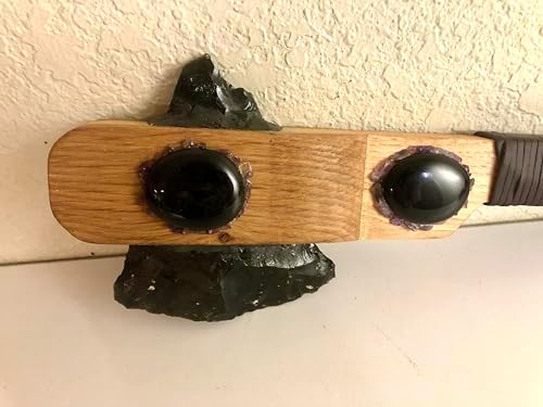 Handcrafted Wooden Aztec Macuahuitl Replica Wall Art