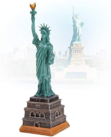 Miniature Statue of Liberty Resin Sculpture for Home Decor